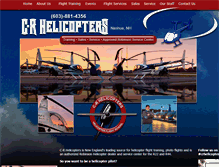 Tablet Screenshot of crhelicopters.com
